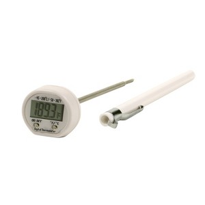 Norpro Digital Thermometer, Instant Read, Stainless Steel Probe, LCD Display - 1 of 2