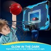 Joyfy Mini Indoor Basketball Hoop for Kids Age 3+, Light Up Door Room Basketball Hoops with Scoreboard & 4 Balls, Sport Game Set Gift for Boys - 2 of 4