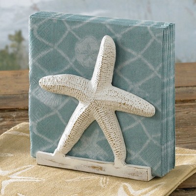 Park Designs Napkin Holder With Salt and Pepper Spots