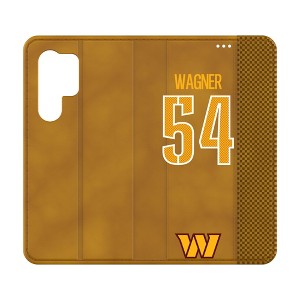 NFL Washington Commanders Players Game Tactic Folio Cell Phone Case for Samsung Galaxy - 1 of 4