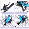 26 Inches Kids Bike, 7-Speeds Bicycle For Boys Girls Age 12+ Years With Double Disc Brakes, Aluminum Rims, Carton Steel Frame, Anti-skid Tires - 3 of 4