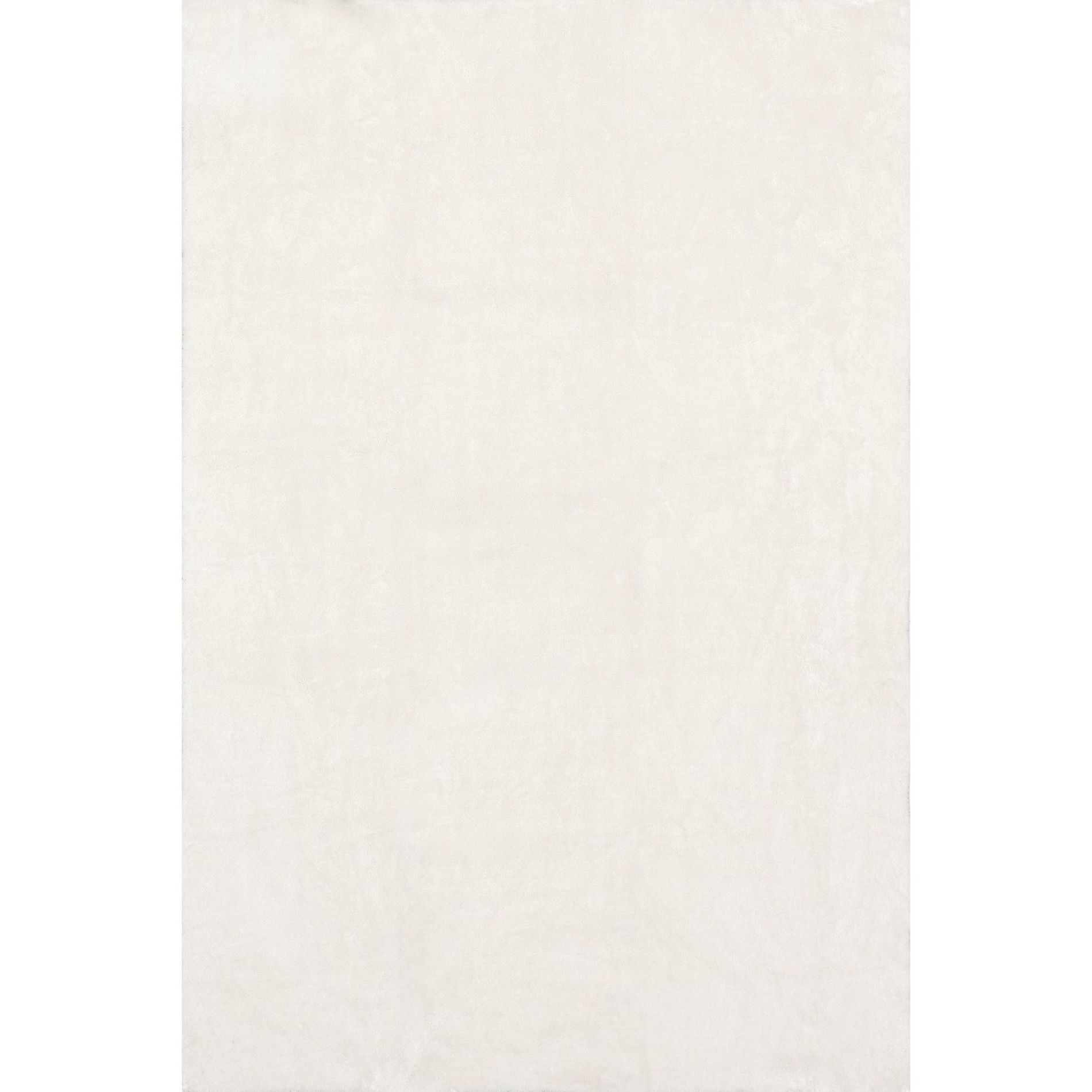 Nuloom Loni Cozy Plush Solid Pet Friendly Premium Machine Washable Shag Area Rug, 8' x 10', Off White