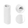 Unique Bargains Sweat Absorbing Cotton Yarn Latex Wrist Sweatbands Wrist Band 3.15"x5.91" 1 Pair - 3 of 4