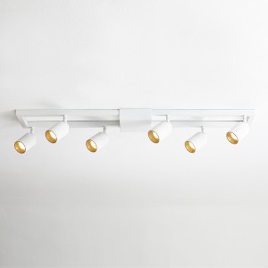 VidaLite Shura 6-Head Square Track White - 1 of 4