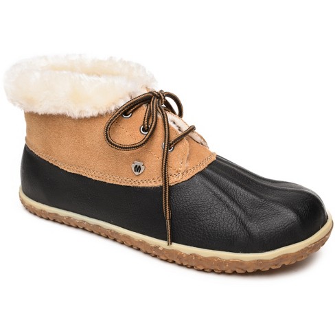 spiraal Touhou Opknappen Minnetonka Women's Tega Winter Boots 87309, Black/tan Brown - 9. : Target