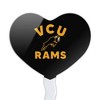 Virginia Commonwealth Official Logo Heart Love Cupcake Picks Toppers Decoration Set of 6 - 2 of 4