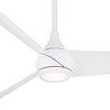 52" Minka Aire Twist LED Flat White Indoor Smart Fan with Remote - 3 of 4