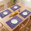 REGALWOVEN Farmhouse Placemats Set of 8 Woven Placemats for Dining Table Decor Indoor Washable Kitchen Table Mat - 3 of 4