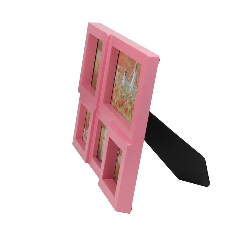 Northlight 11.5" Pink Multi-Sized Puzzled Collage Photo Picture Frame Wall Decoration, 2 of 4
