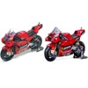 Ducati Desmosedici GP #43 & #63 "Ducati Lenovo Team" Champions "MotoGP World Championship" Set 1/18 Diecast Models by Maisto - 2 of 4