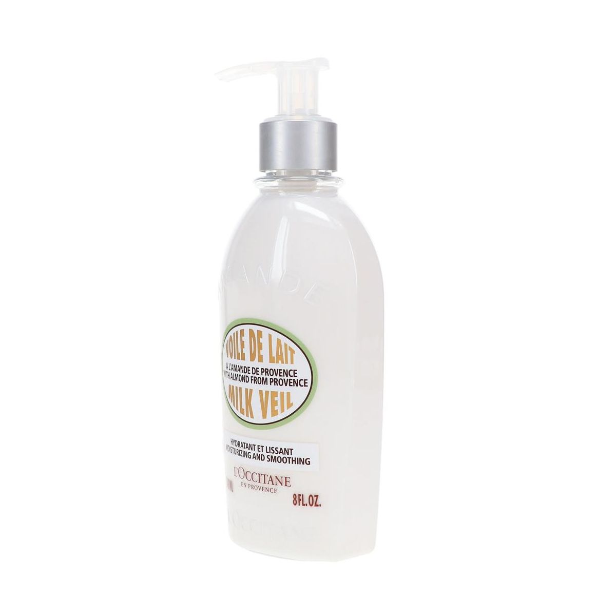 L'Occitane Almond Milk Veil Silken & Illuminate, Lightweight Body Lotion to Soften & Smooth Skin, 8 oz - thumbnail 3