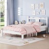 NicBex Twin Size Wood Platform Bed Frame with Decorative Headboard - 4 of 4