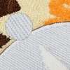 Unique Bargains Funny Letters and Irregular Pattern Non-Slip Absorbent Bathroom Mat - 4 of 4