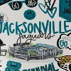 NFL Jacksonville Jaguars Loco Fan Large Serving Tray with Handle - 3 of 3