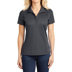 Mafoose Women's Short Sleeve Sport-Wick Smooth Micropique Polo T-shirt - 1 of 4