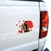 Mortal Kombat Klassic Scorpion Character Automotive Bumper Sticker - 4 of 4