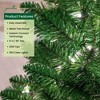 Garden Elements Artificial Pre-Lit North Star Christmas Tree, 2159 Tips, 950 LED Lights, 8 Light Functions, 9 ft - 4 of 4