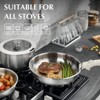 KOCH SYSTEME CS 7pc Stainless Steel Cookware Set，Pots and Pans with Detachable Handle , Silver - 4 of 4