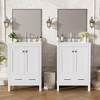 Whisen 30 in. Bathroom Storage Cabinet Bathroom Vanity with 2 Soft Closing Doors and Drawer, Powerful Storage Function - 2 of 4