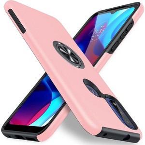 Entronix Case Compatible with Moto G Pure - 360° Circular Ring Gripstand - 1 of 4