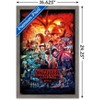 Trends International Netflix Stranger Things - Three Seasons One Sheet Framed Wall Poster Prints - 3 of 4