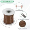 Unique Bargains Waxed Polyester Cord Waxed Polyester Durable Multipurpose Beading Cord 1 Pc - 2 of 4