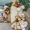 PartyWoo Balloons Brown Boho Neutral Coffee Dark Small Mini 5 Inch 50 pcs - 4 of 4