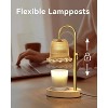 FAAYFIAN Adjustable Candle Warmer Lamp with Timer,Wood Base Metal Shade,Birthday Gifts for Women Mom - 4 of 4