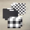 The Lakeside Collection Set of 6 Buffalo Check File Folders 6 Pieces - 4 of 4