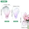 Unique Bargains Waterproof Durable Vibrant Colors Tear-resistant Flower Wrapping Paper 1 Pc - 3 of 4