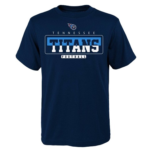 Nfl Tennessee Titans Boys' Short Sleeve Cotton T-shirt : Target
