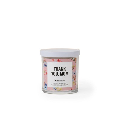 7.5oz Thank You Mom Candle - Homesick