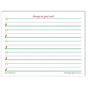 Teacher Created Resources Smart Start K-1 Writing Paper: 100 Sheets (Pack of 2) - 1 of 1