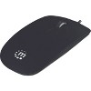 Manhattan USB Optical Mouse with Scroll Wheel, 1000dpi, Black - image 3 of 4