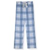 Sleep On It Girls 2-Piece Woven Flannel Plaid Pajama Sets - 3 of 4