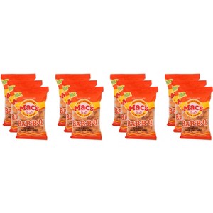 Mac's Chicharrones Fried Pork Skins BBQ - Case of 12 - 3 oz - 1 of 2