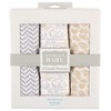 Hudson Baby Infant Cotton Muslin Swaddle Blankets, Elephant, One Size - 2 of 2