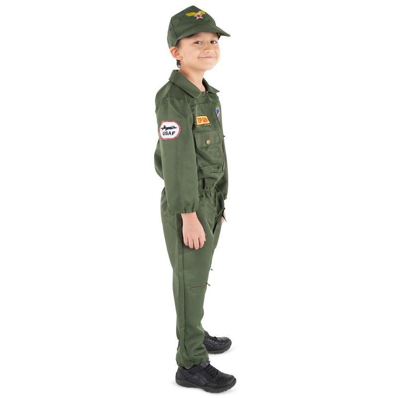 Dress Up America Top Gun Costume - Air Force Fighter Pilot Costume, 2 of 6