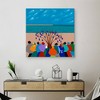 35" x 35" Bottle Tree Gullah Islands by Synthia Saint James Canvas Art Print - Masterpiece Art Gallery - image 4 of 4