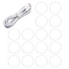 Wrap-It Silicone Bands 16pk White - 3 of 4