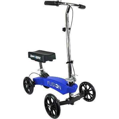 KneeRover Fusion Patented Knee Scooter Crutch Alternative with 4 Wheel Steering