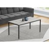 NicBex 40 Inch Rectangle Coffee Table,Modern Center Cocktail for Living Room,Dining Room,Bedroom,Gray - 2 of 4