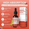 Mulittea Cayenne Pepper Liquid Drops - Relieve Joint, Muscle Pains - Providing Warming Relief and Support for Sports Recovery - 4 of 4