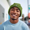 Dalix Ice Bear Embroidered Beanie Astronaut Warm Winter Knit Hat for Men - 3 of 4