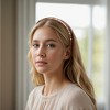 Unique Bargains Women's Daily Wear Rhinestone Headband 1 Pc - 2 of 4