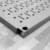Wall Control 32" x 16" Horizontal Modular Metal Pegboard Standard Tool Organizer for Garages and Sheds with Mounting Brackets - 4 of 4