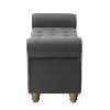 Sonia 43.7" Wide Storage Bench  | ARTFUL LIVING DESIGN - 4 of 4