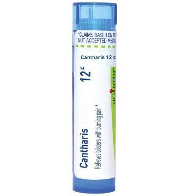 Cantharis 12C by Boiron Homeopathic Single Medicine For First Aid  -  80 Pellet