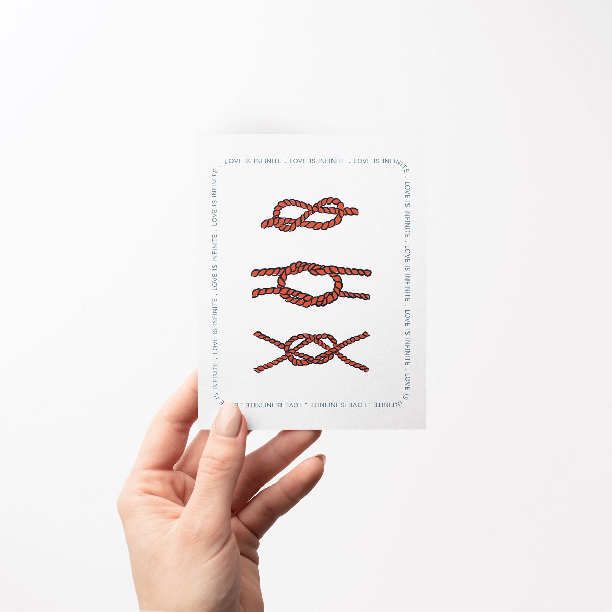 Wedding Greeting Card Pack (3ct) "Lobster Love, Cake, Knot" by Ramus & Co - thumbnail 3