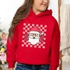 The Juniper Shop Checkered Santa Toddler Graphic Hoodie - 2 of 3